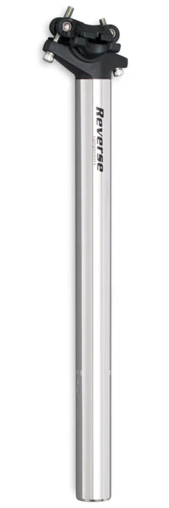 Reverse Comp Zadelpen - 27.2mm - Zilver