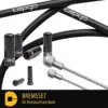 CAPGO Remkabelset OL Shimano/Sram Road - Zwart