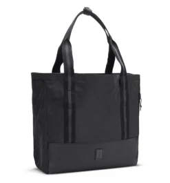 Civvy Messenger Tote Schoudertas - Zwart Chroom