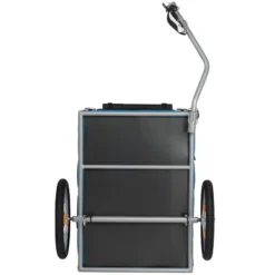 XLC Cargo Trailer Doggy VAN BS-L04 - Blauw/Grijs -Sportfiets Onderdelen 3092004001 fahrradanhaenger xlc doggy van 02 850241