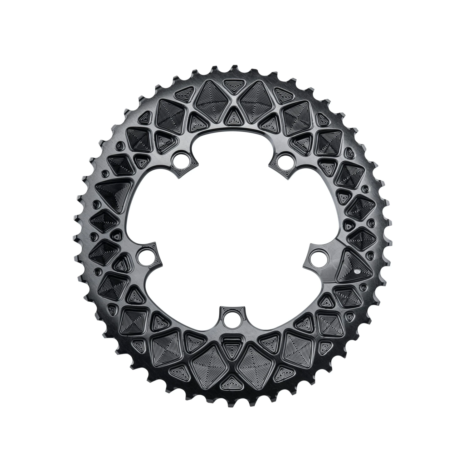 Absolute Black SRAM Road Kettingblad - Ovaal - 110 BCD 5-gaats - Zwart 1 Absolute Black SRAM Road Kettingblad - Ovaal - 110 BCD 5-gaats - Zwart