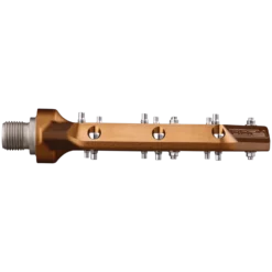 SPANK Oozy Reboot Plat Pedaal - Brons 7 SPANK Oozy Reboot Plat Pedaal - Brons -Sportfiets Onderdelen 4710155967139 OOZY Pedals Bronze SIDE 1800x1800