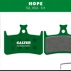 GALFER Pro Remblok - HOPE E4 - Groen