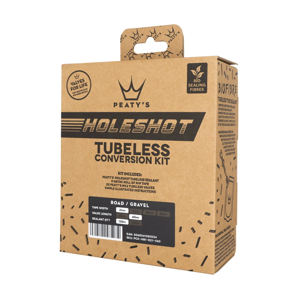 Peaty's Holeshot Tubeless Ombouwset - 21 Mm - Road & Gravel 2 Peaty's Holeshot Tubeless Ombouwset - 21 Mm - Road & Gravel - Afbeelding 2