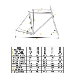 Squid So-Ez Frameset - Zwart -Sportfiets Onderdelen Geomertire BLB RAhmen
