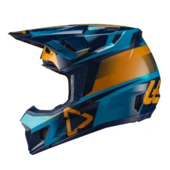 LEATT Helm Incl. Bril 7.5 V21.1 Blauw-geel -Sportfiets Onderdelen LEATTHelminkl Brille7 5V21 1blau gelb 4