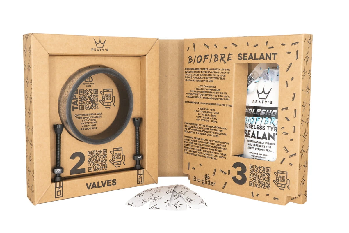 Peaty's Holeshot Tubeless Ombouwset - 21 Mm - Road & Gravel 1 Peaty's Holeshot Tubeless Ombouwset - 21 Mm - Road & Gravel