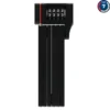 Abus Bordo UGrip 5700 Combo / 80 Mm - Zwart