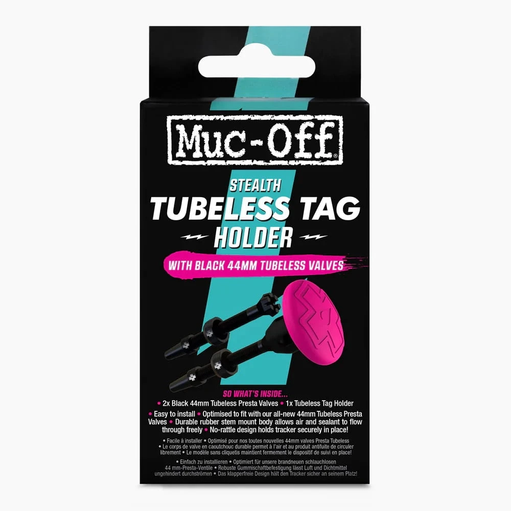 Muc-Off Tubeless Tag Holder & 44 Mm Ventielen - Zwart - Afbeelding 6