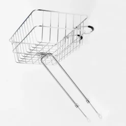 Mandje Mandje Voor Montage Op Voorwiel - Incl. Bevestigingsmateriaal -Sportfiets Onderdelen basket korb fuer vorderradmontage inkl montagezubehoer 99411