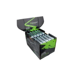 Birzman Zacoo CO2 Fles 16g, CNC-afgewerkt Lichaam, 50 PCS/BOX, Zilver