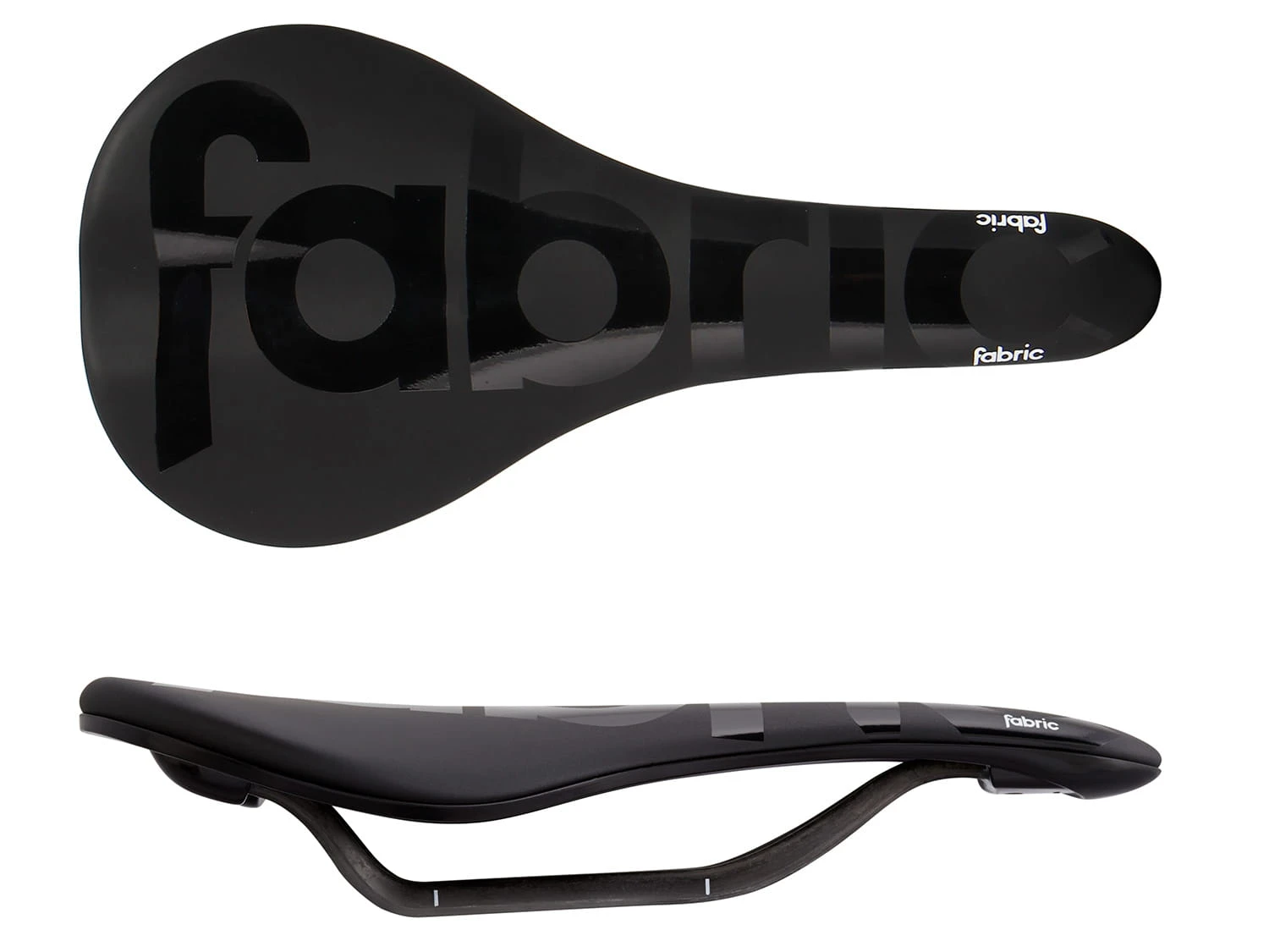 Fabric Scoop Race Flat Zadel - Zwart Team Editie