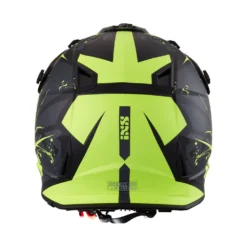 IXS 361 2.0 Motorfietshelm Mat Zwart Fluo Geel -Sportfiets Onderdelen iXS3612 0Motorradhelmmatteblackfluoyellow 3