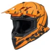 IXS 361 2.2 Motorhelm - Mat Oranje-zwart