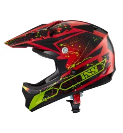 IXS Kinder Motorcrosshelm 278 KID 2.0 Rood-zwart-geel -Sportfiets Onderdelen iXSKinder Motocrosshelm278KID2 0rot schwarz gelb 4