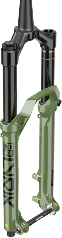 Rock-shox Lyrik Ultimate Debon Air+ RC2 - 29 Inch - 140 Mm Veerweg, Taps Toelopend, 44 Mm Offset - Groen