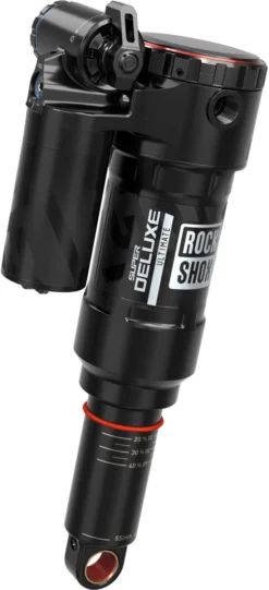 Rock-shox Super Deluxe Ultimate Debon Air+ RC2T, 205x65 Mm Trunnion/Standard - Zwart