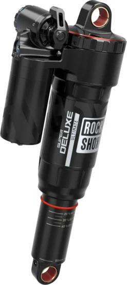 Rock-shox Super Deluxe Ultimate Debon Air+ RC2T, 230x60 Mm Standaard/Standaard - Zwart