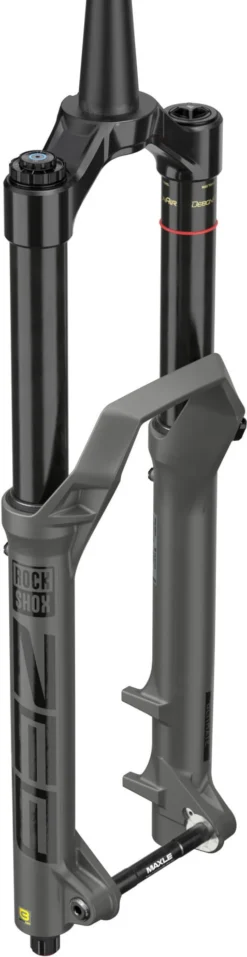 Rock-shox ZEB Ultimate Debon Air+ RC2 - 29 Inch - 160 Mm Veerweg, Taps Toelopend, 44 Mm Offset - Grijs
