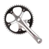 M-Wave Single Speed Crankset Zilver