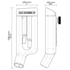 Pedaalstandaard - Kickstand Zwart -Sportfiets Onderdelen stander 1